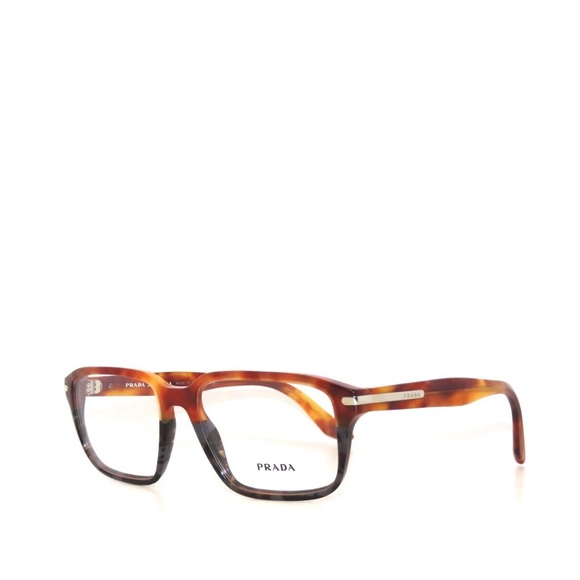 Prada 09TV 09 UFN-1O1 55 Brown Tortoise Black Eyeglasses PR09TV - Picture 1 of 5